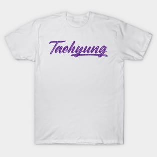 BTS Taehyung name typography T-Shirt